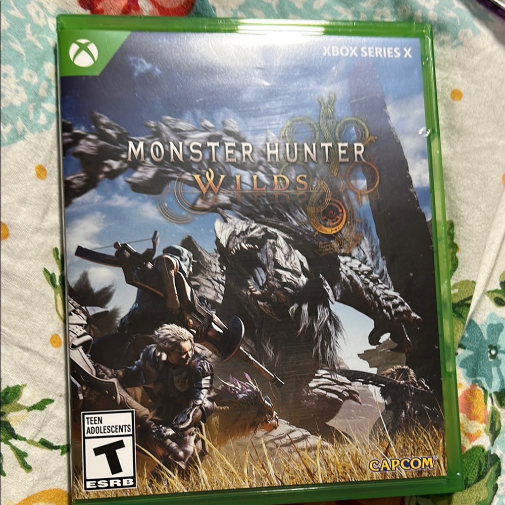 Green Monster Hunter World Xbox One Game